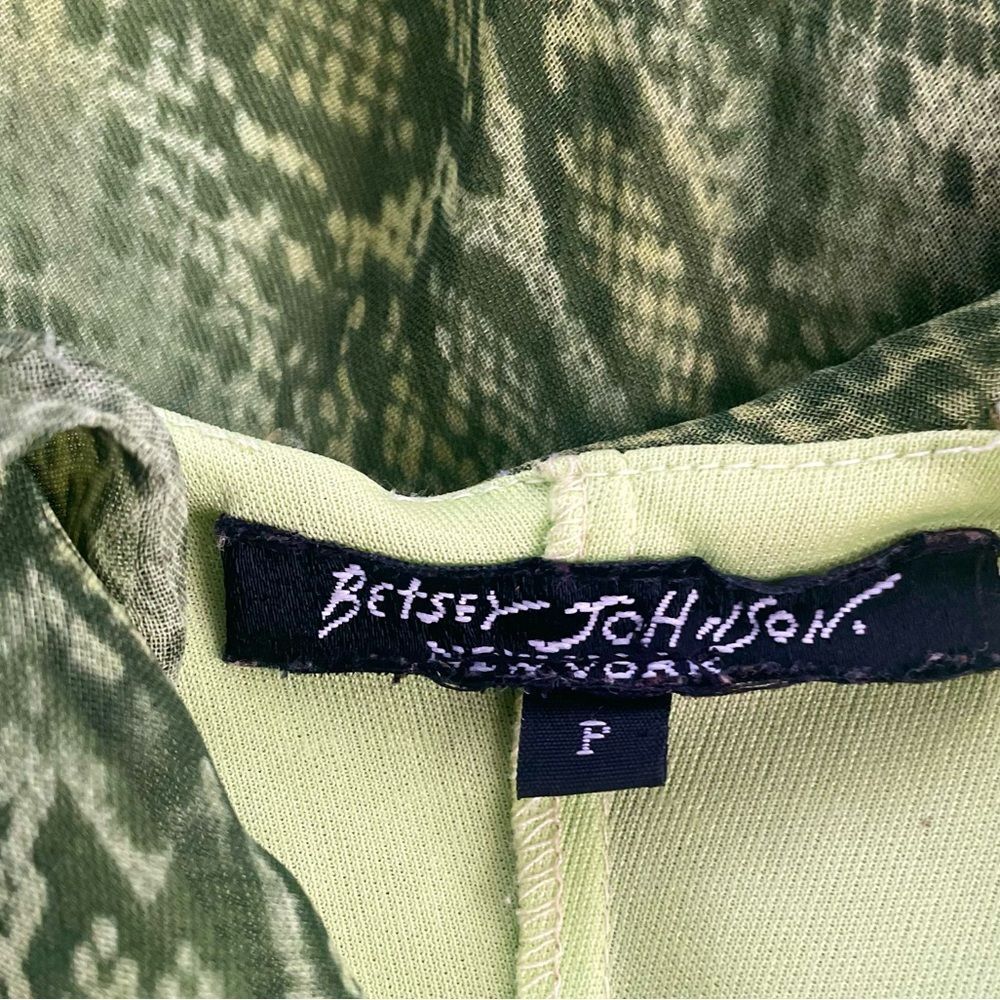Betsey Johnson Green Midi Dress - Picture 10 of 12